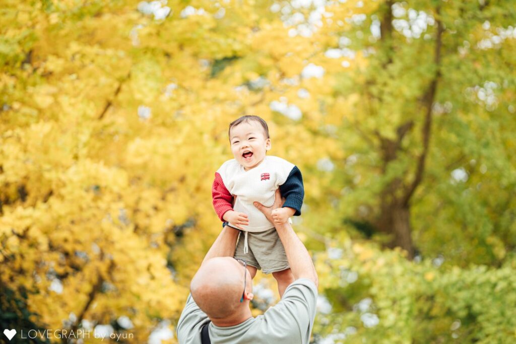 出張撮影の1歳バースデーフォト撮影事例