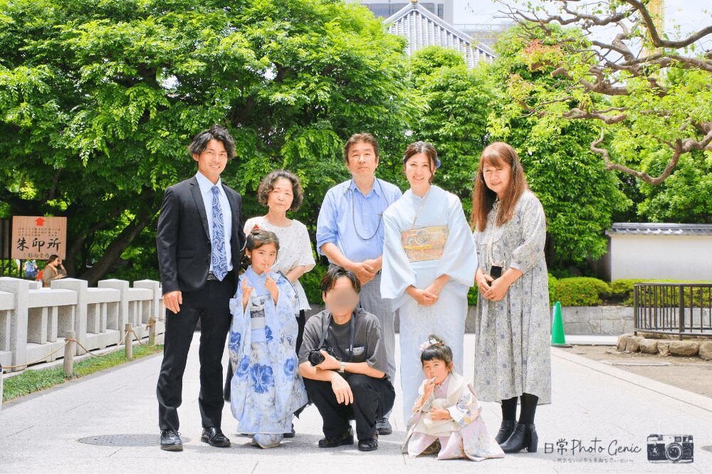フォトワで撮影した七五三写真