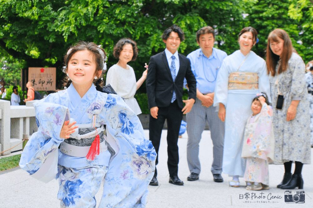 フォトワで撮影した七五三写真