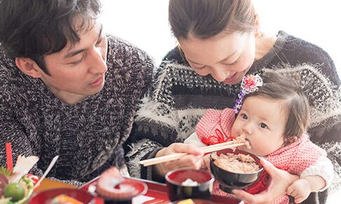 フォトワのお食い初め
